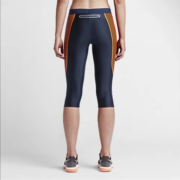 NWT NIKE DRI-FIT POWER SPEED RUNNING CAPRIS M - Picture 7 of 7